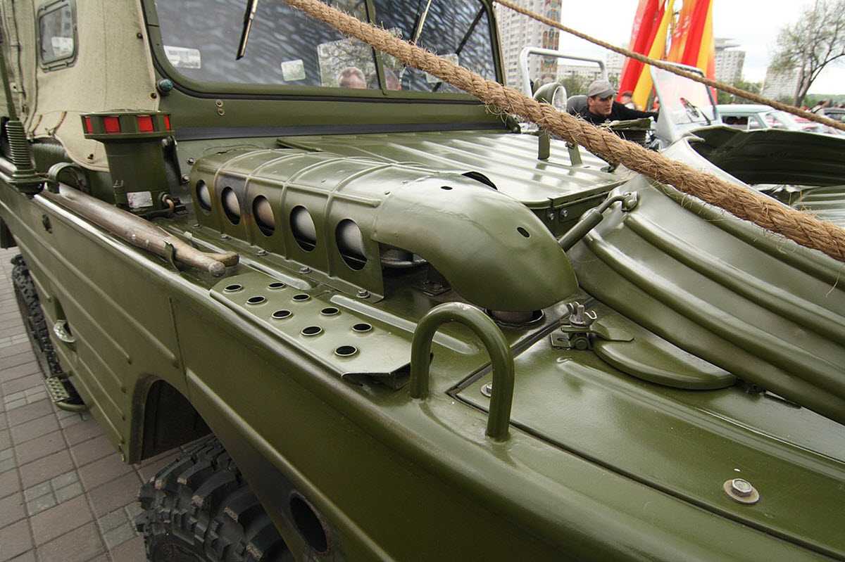Газ-46, описание и характеристики амфибии, особенности конструкции и принципы консервации, мав - малый автомобиль водоплавающий, военное использование