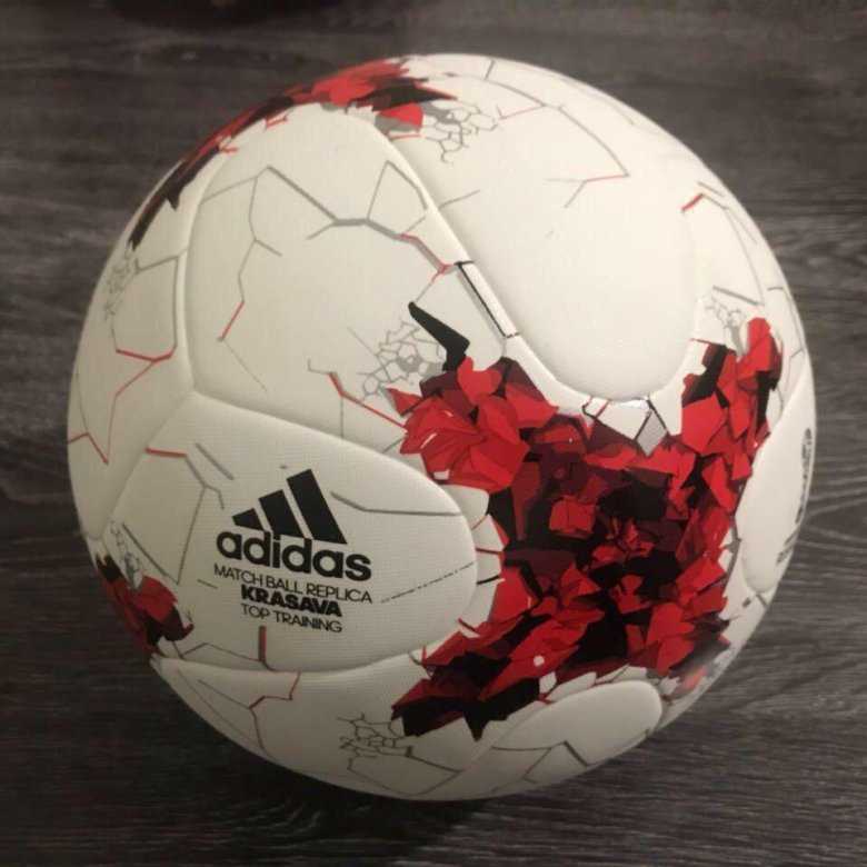 Футбольный мяч adidas krasava ball | официальный мяч кубка конфедераций 2017 в россии