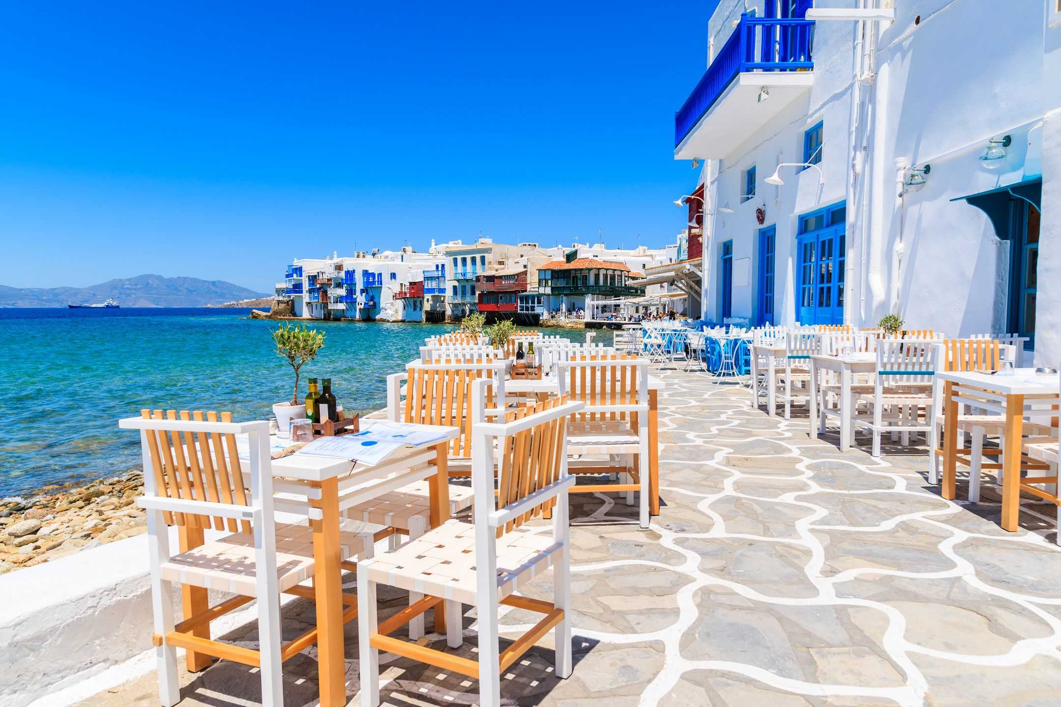 Греция остров миконос