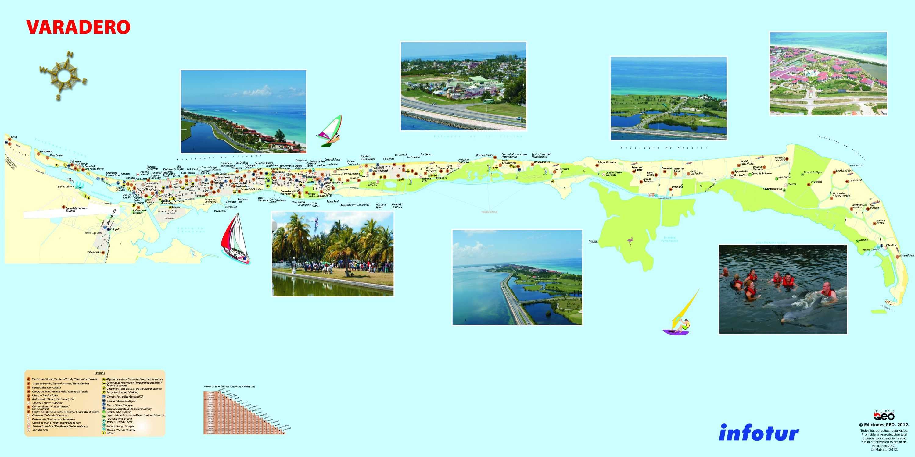 Кубинские аэропроты: описание, расположение, маршруты на карте, услуги