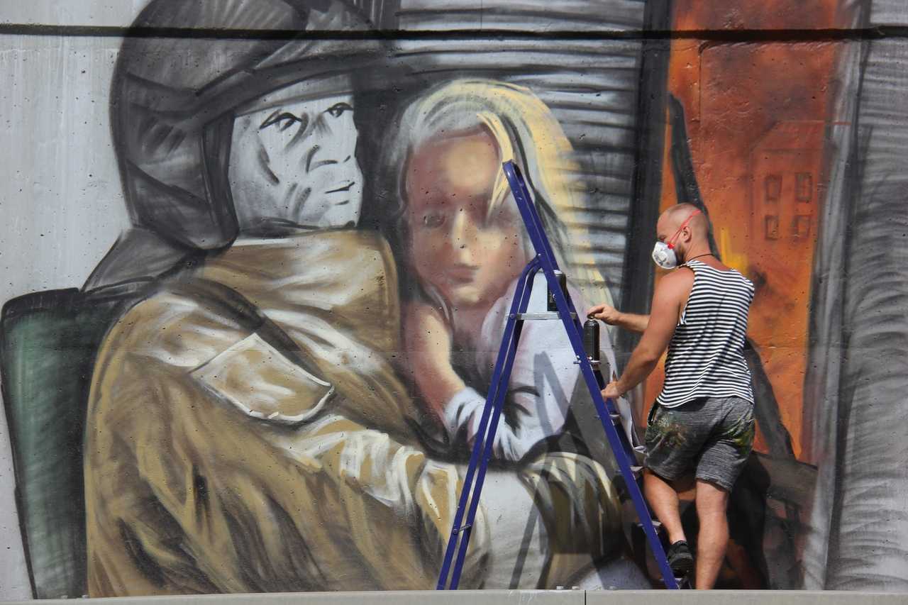 Уличные художники из красногорска прославились на весь мир