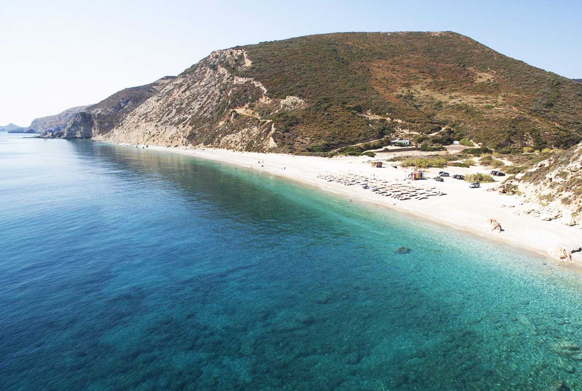 Где находятся лучшие пляжи в греции?