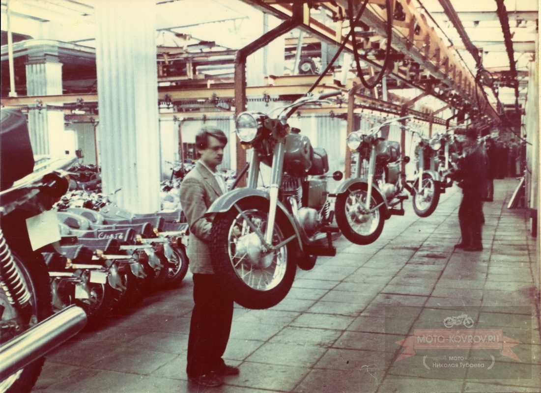 История создания серпуховского мотоциклетного завода