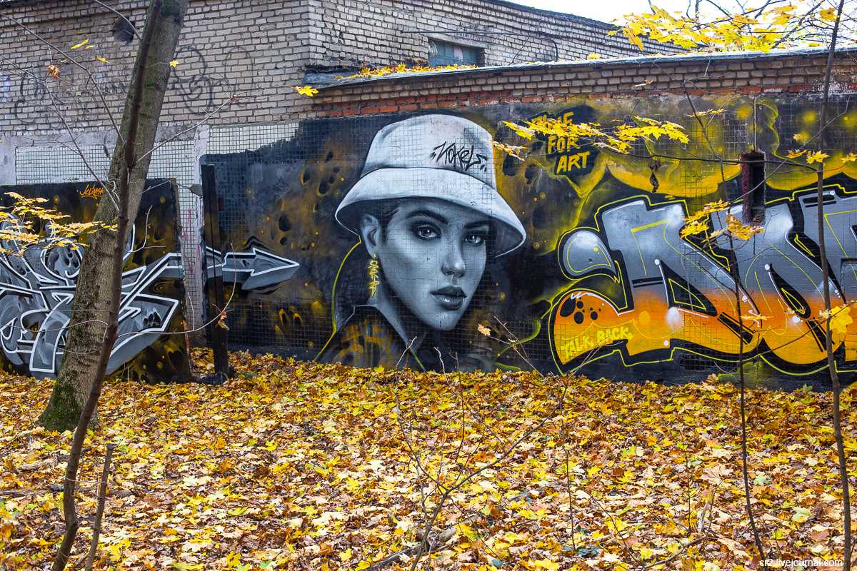 Интервью с Сергеем Ерофеевым, граффити райтером, который нарисовал портрет Лионеля Месси в Бронницах