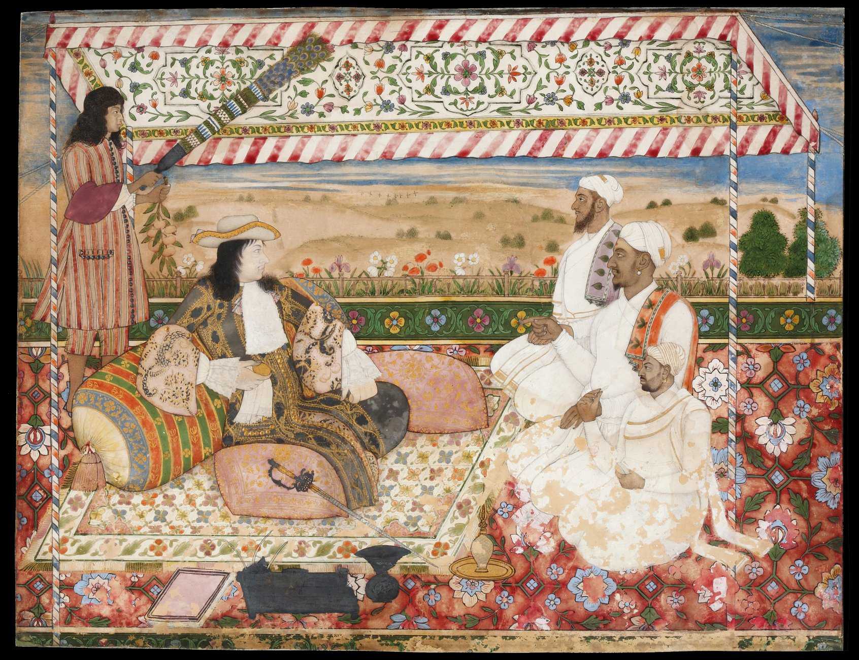 Исламская живопись книжная миниатюра