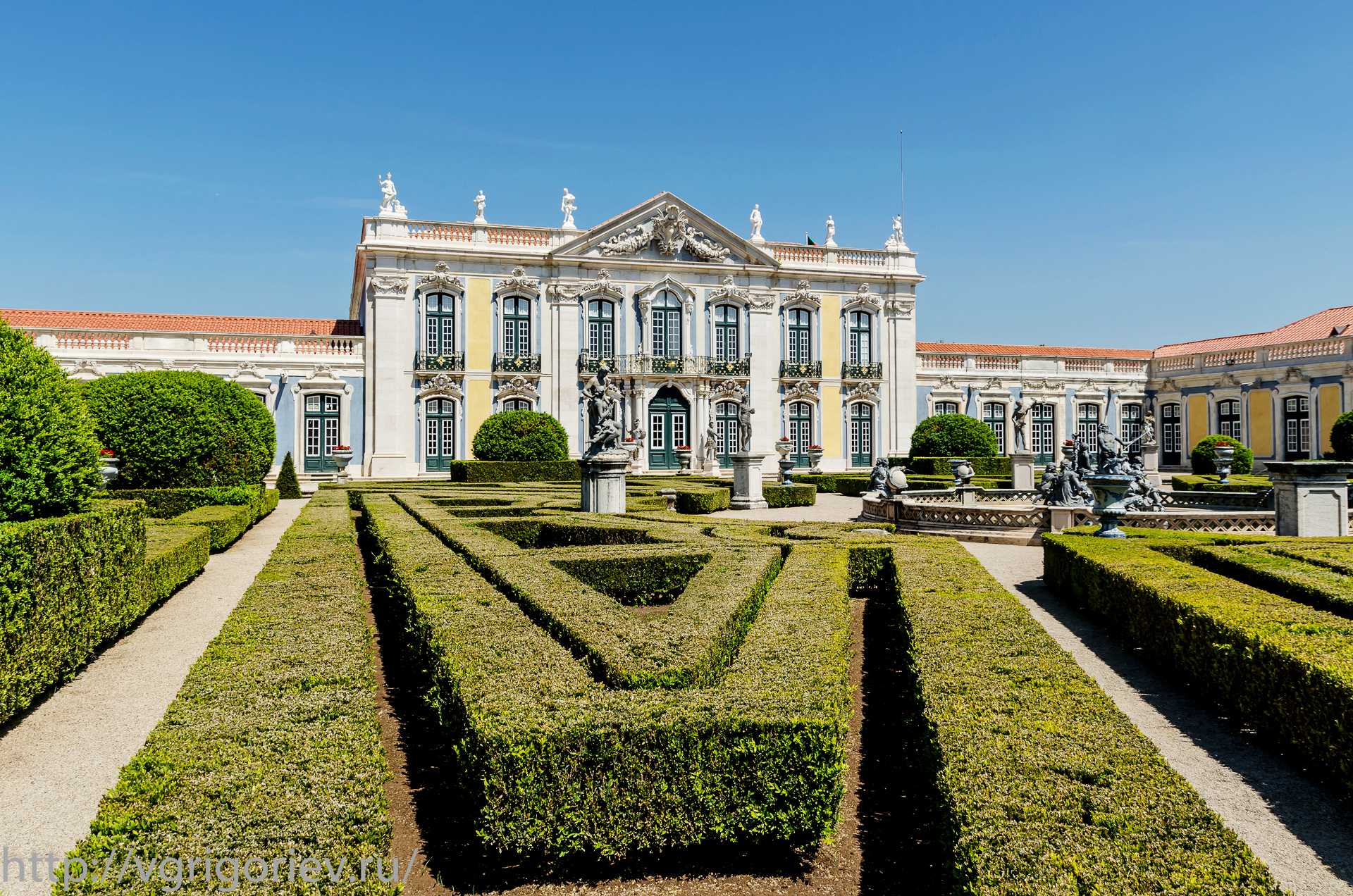 Келуш — королевская шкатулка с драгоценностями дворцово-паркового искусства португалии — rovdyr dreams