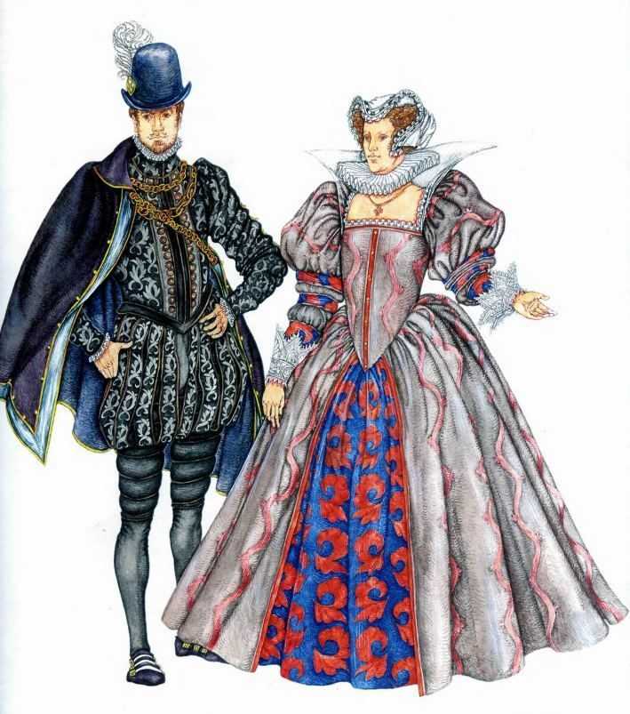 Костюмы 18 века: европейская мода у мужчин и женщин