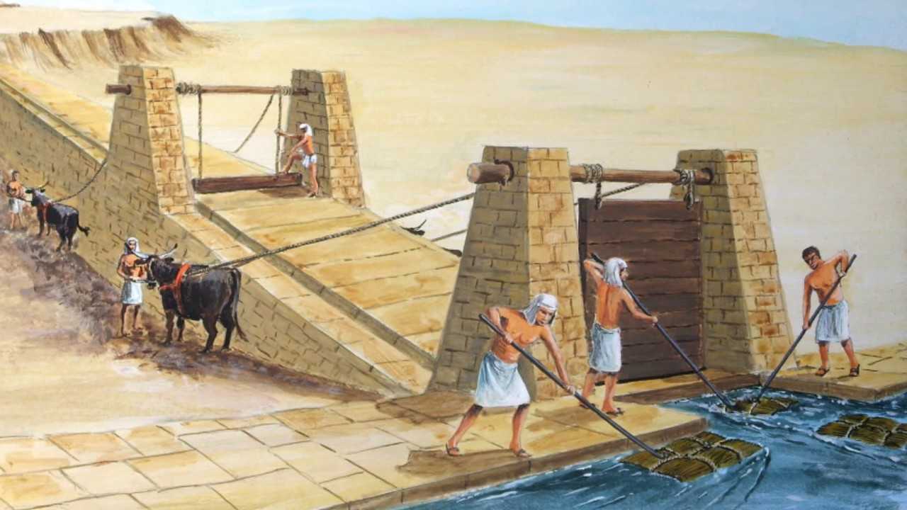 Каналы в древнем египте. Стройка пирамид в древнем Египте. Строители пирамид древнего Египта. Конвейер в древнем Египте. Стройка пирамид в Египте.