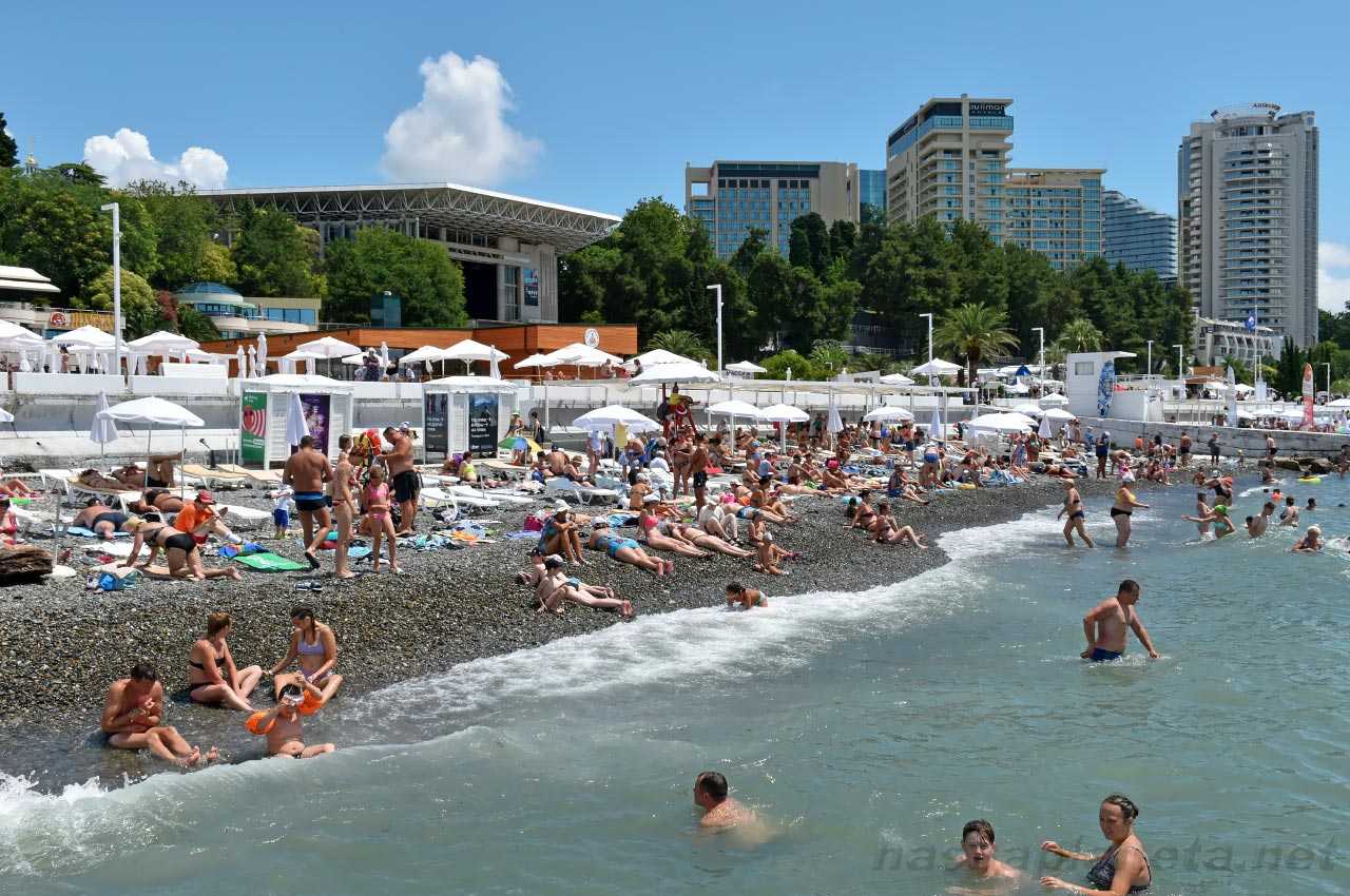 15 лучших общественных пляжей сочи