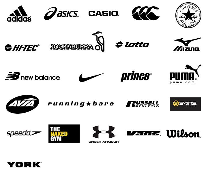 Спортивные бренды одежды ведущих фирм мира логотипы с названиями
