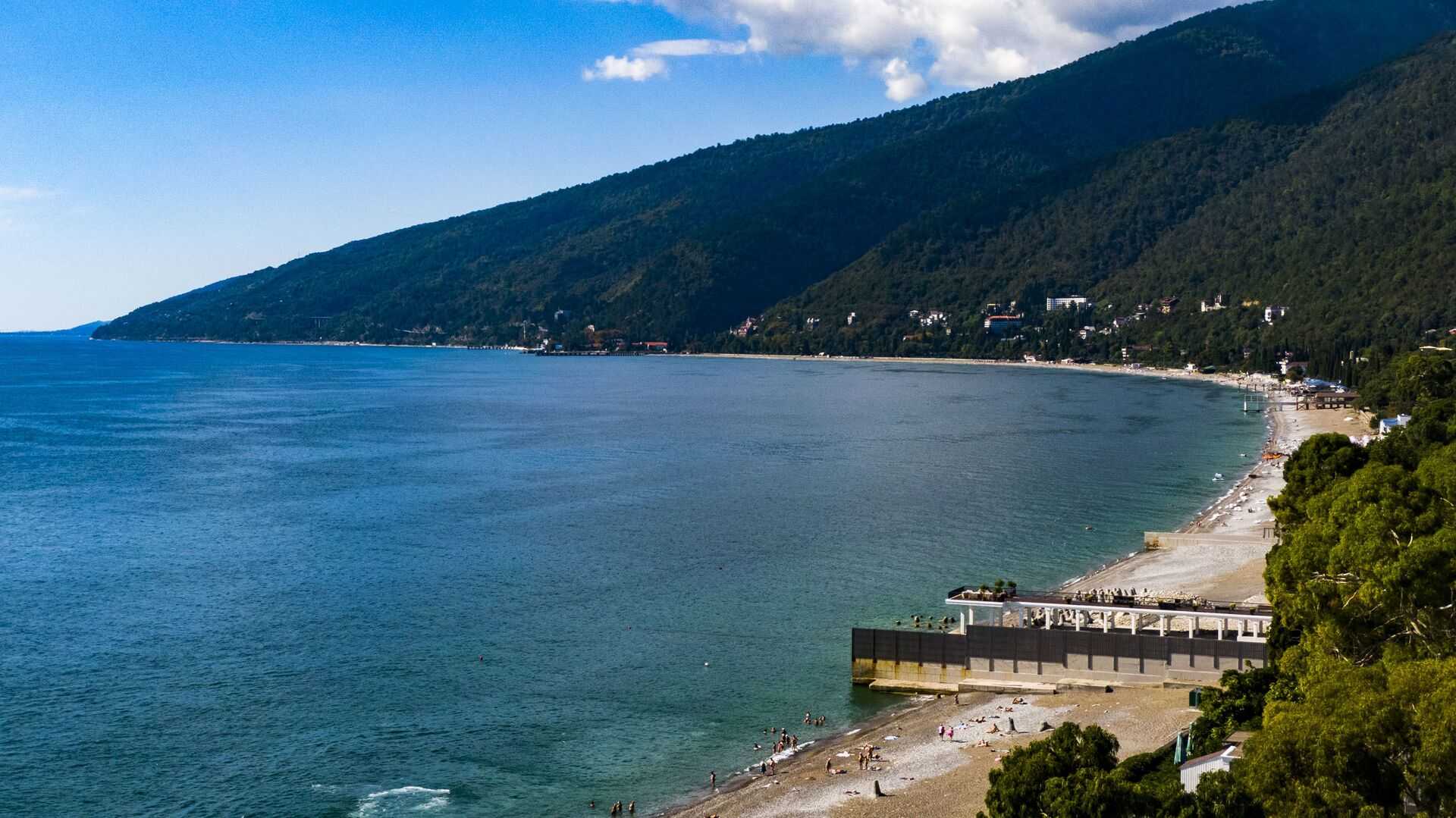 Температура морской воды на курортах абхазии