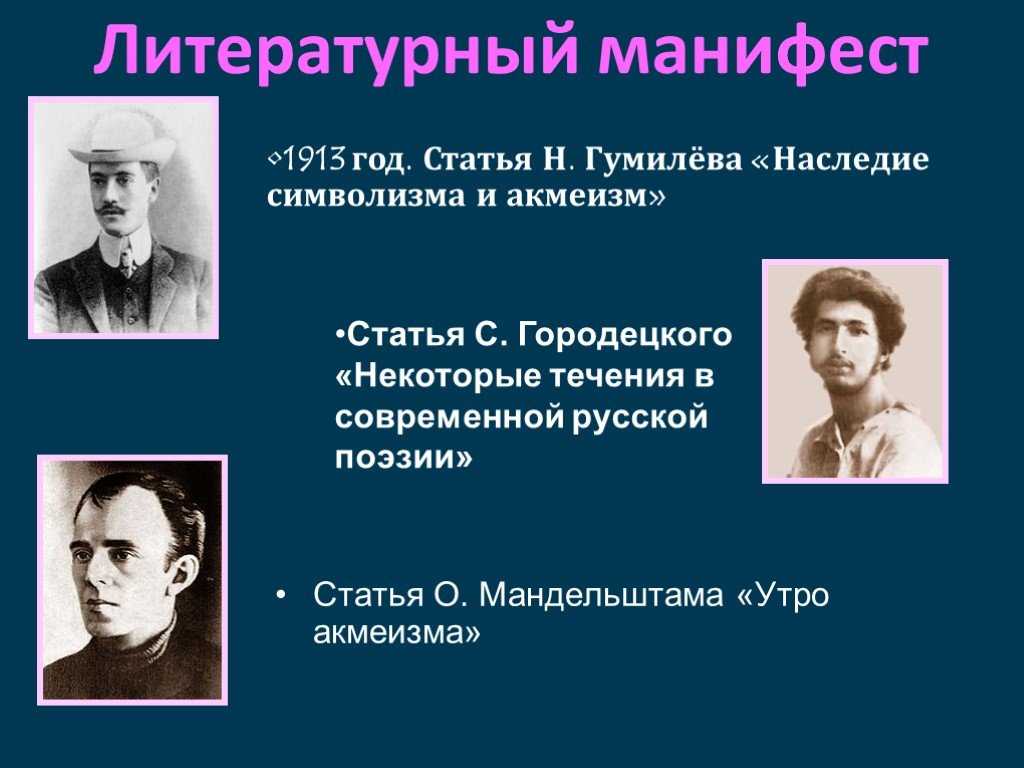 Как написать манифест?