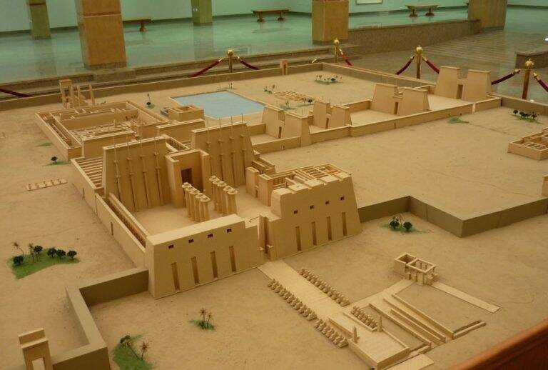 Архитектура позднего царства древнего египта