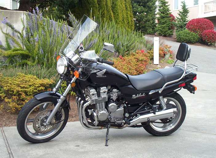 Мотоцикл honda cb 750 1997 (видео)