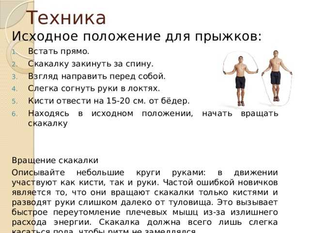 Прыжки на скакалке для похудения: сколько калорий сжигается, программа и техника | irksportmol.ru